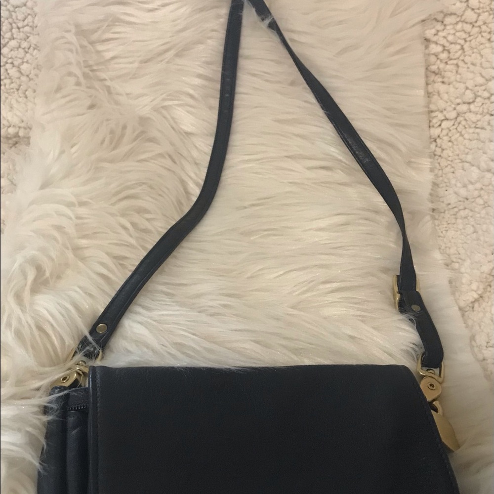 Small handbag leather